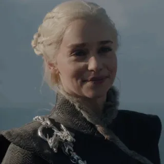 😐 680e5603 Daenerys Targaryen Game of Thrones Daenerys Targaryen, Game of Thrones, Fantasy, Personnage, Télévision, Reine telegram sticker