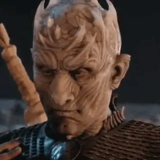 😐 a78cb971 Night King Game of Thrones Roi de la Nuit, Game of Thrones, Fantasy, Glace, Personnage, Série TV telegram sticker