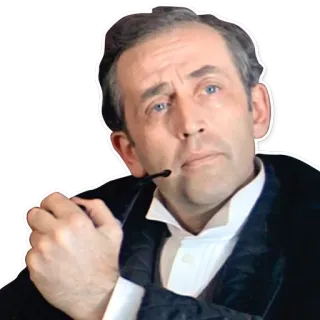 🙂 87192184 Sherlock Holmes Sherlock Holmes, detektif, pipa, potret, karakter, misteri telegram sticker