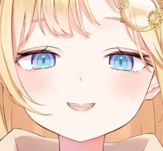 😏 04fa30ab Amelia Watson anime, vtuber, amelia watson, hololive, arrogant telegram sticker