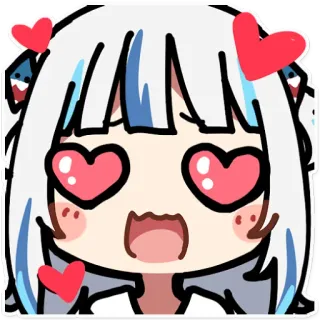 hololive EN whatsapp stickers