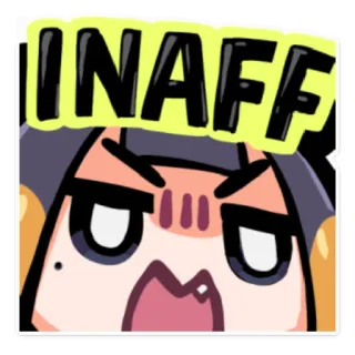 😠 bda6f556 INAFF telegram sticker