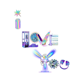 ❤️ c6833976 LOVE liebe, holografisch, aufkleber, glänzend, irisierend telegram sticker