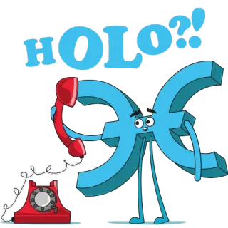 👋 c3a2af38 HOLO?! การ์ตูน, โทรศัพท์, ตลก, การสื่อสาร, ตัวละคร telegram sticker