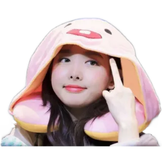 🖕 d47b7e38 doigt, geste, doigt d'honneur, offensant, fille, personne telegram sticker