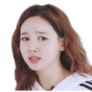 😒 df68d4dc femme, confuse, expression, personne, K-pop, contrariée telegram sticker