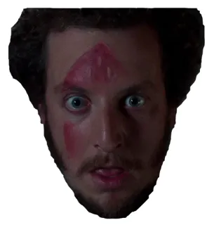 😯 06d52e25 Marv Merchants Home Alone Marv, Ladrón, Solo en casa, Harry, Los Bandidos Mojados, Comedia telegram sticker