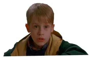 😵 23e31a63 Kevin McCallister Home Alone película, comedia, niño, actor telegram sticker