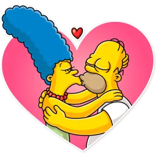 Homer Simpson telegram stickers