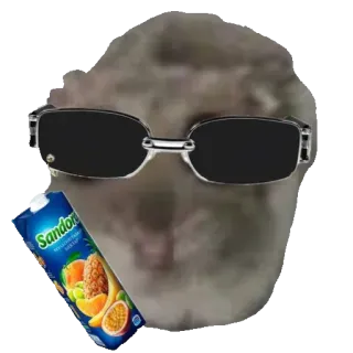 🕶 1b830b4a SANDORA
MIX OF FRUIT
JUICE occhiali da sole, succo, ananas, tropicale, frutta, bevanda, divertente telegram sticker