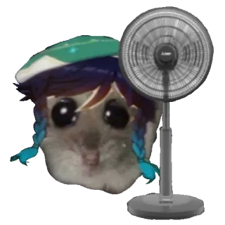 💨 8442daed Venti Genshin Impact Venti, Genshin Impact, Fan, Criceto, Divertente, Meme, Personaggio telegram sticker