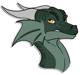 😒 4a207d8a naga, fantasi, makhluk, binatang, reptil whatsapp sticker