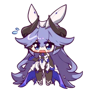 🧐 7a4861b8 Anime, Dễ thương, Chibi, Kawaii, Nhân vật telegram sticker