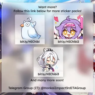 Honkai Impact 3rd Chibi :: @HonkaiImpact3ITA telegram stickers