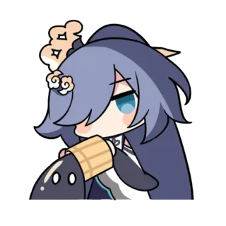 🎣 b82f975c Anime, Nhân vật, Hình minh họa, Dễ thương, Kawaii telegram sticker