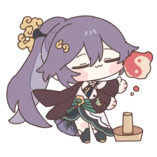 😊 cfcb6aed Anime, Chibi, Dễ thương, Sticker, Hoạt hình, Kawaii, Nhân vật telegram sticker