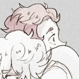 ✂️ 17bd32f6 ภาพวาด, ศิลปะ, อนิเมะ, ผู้คน, ตัวละคร, ภาพเหมือน telegram sticker