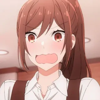 🍥 6666b54f Anime, Manga, Personage, Meisje, Schattig, Illustratie, Cartoon whatsapp sticker