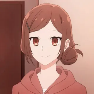 🍥 e4318c22 Anime, Vrouw, Cartoon, Portret whatsapp sticker