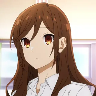 ✏️ 1afd71ab Hori Kyouko Horimiya Anime, Fille, Personnage, Hori, Horimiya, Kyoko telegram sticker