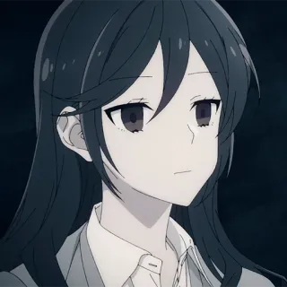 📚 251dd634 Hori Kyouko Horimiya Anime, Horimiya, Hori Kyouko, Manga, Personnage telegram sticker