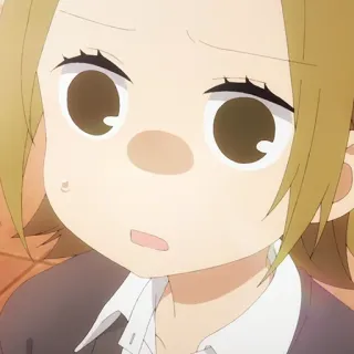 ✏️ 3bee7f82 Anime, Fille, Expression, Mignon, Personnage telegram sticker