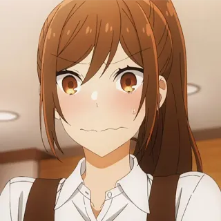 ✏️ b82bf1ee Anime, Fille, Dessin animé, Portrait telegram sticker