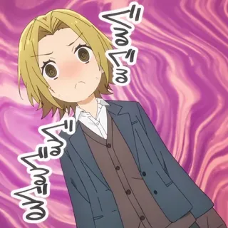 📚 c88d2a5a ぐるぐる Anime, Personnage, Rougir, Embarrassé telegram sticker