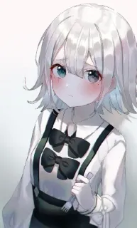 ♥ 0bed4348 Anime, Fille, Mignon, Art numérique telegram sticker