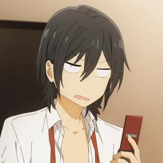 📚 16b04122 Izumi Miyamura Horimiya anime, manga, manga boy, izumi, miyamura telegram sticker