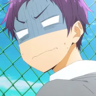 📚 e33367c4 anime, angry, upset, frustrated, anime boy, expression telegram sticker