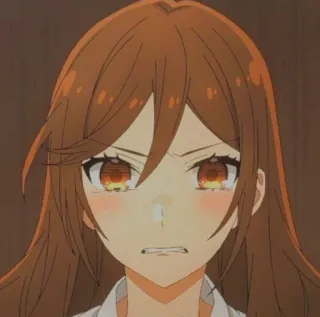 ✏️ 2178729a Anime, Boos, Portret, Vrouw, Overstuur whatsapp sticker