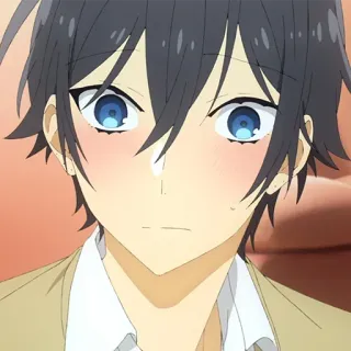 ✏️ 334d62e2 Izumi Miyamura Horimiya Anime, Manga, Schattig, Blozen, Horimiya, Jongen whatsapp sticker