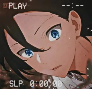 ✏️ 72db5d85 Anime, Cartoon, Man, Geanimeerd, Glitter whatsapp sticker