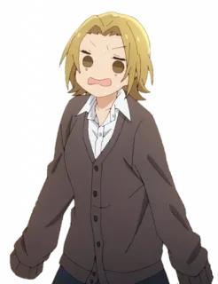 🥺 777a44ad anime, zmieszany, zmartwiony, postać, kreskówka telegram sticker