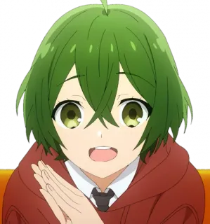 Horimiya/ @Akunostickers whatsapp stickers