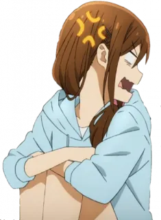 💢 d25279d2 Anime, Zły, Wściekły, Zdenerwowany, Kreskówka telegram sticker