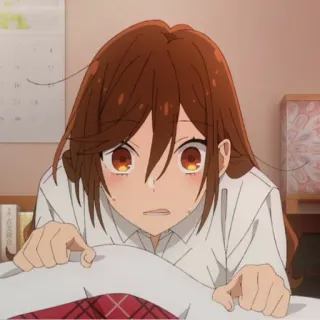 😦 3d43c4d5 Hori Kyouko Horimiya อนิเมะ, มังงะ, ตัวละคร, โฮริ, โฮริมิยะ, เคียวโกะ telegram sticker