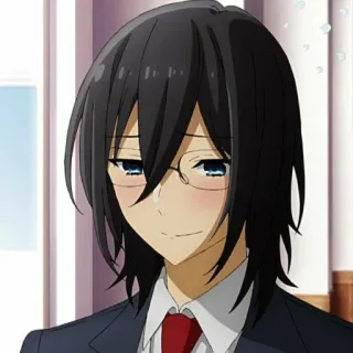 ☺️ b3e2678e Izumi Miyamura Horimiya อนิเมะ, โฮริมิยะ, มังงะ, ตัวละคร, น่ารัก telegram sticker