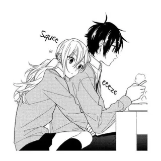 🌟 76c33453 Squee
eeeze Аниме, Манга, Объятие, Пара, Мило, Романтика, Нежность telegram sticker