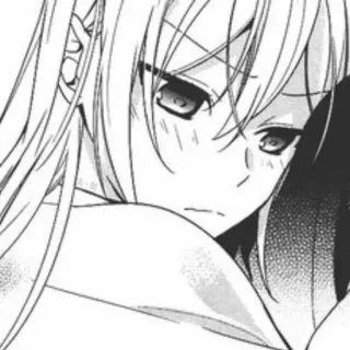 ♨️ 366fcbff Anime, Manga, Gadis, Sedih, Gambar, Ilustrasi telegram sticker