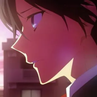 ♨️ 49365000 Anime, Wanita, Gadis, Potret, Tampak samping, Karakter telegram sticker