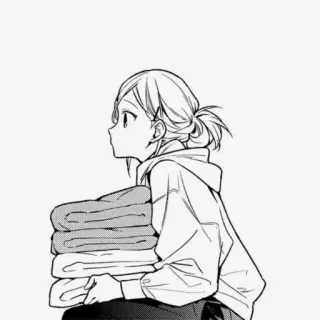 ♨️ 4de3685c cewek, anime, manga, hoodie, handuk, laundry telegram sticker