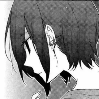 ♨️ 7e6c3a88 Anime, Manga, Anting, Potret, Kartun, Ilustrasi telegram sticker