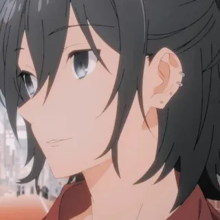 ♨️ b3cec143 Izumi Miyamura Horimiya Anime, Manga, Potret, Profil, Karakter, Izumi Miyamura telegram sticker