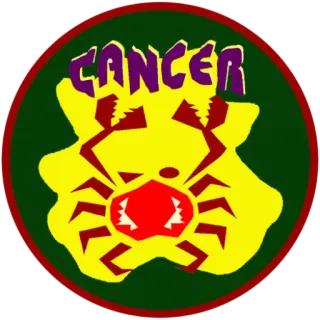♋️ 4ea2a172 CANCER зодиак, астрология, рак, гороскоп, знак telegram sticker