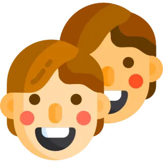 ♊️ b949e5ef лица, мультфильмы, аватары telegram sticker