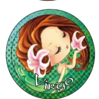 ♈️ 19ee869a VIRGO zodíaco, virgem, astrologia, horóscopo, signo telegram sticker