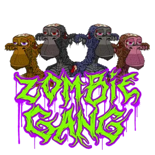 🧟‍♂️ 23291d9e ZOMBIE GANG zombie, aap, bende, monster, ondode telegram sticker