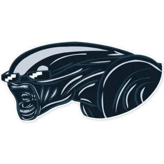 😎 50adeb54 alien, monster, glasses, sticker, cool telegram sticker